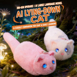 AI Lying-Down Cat